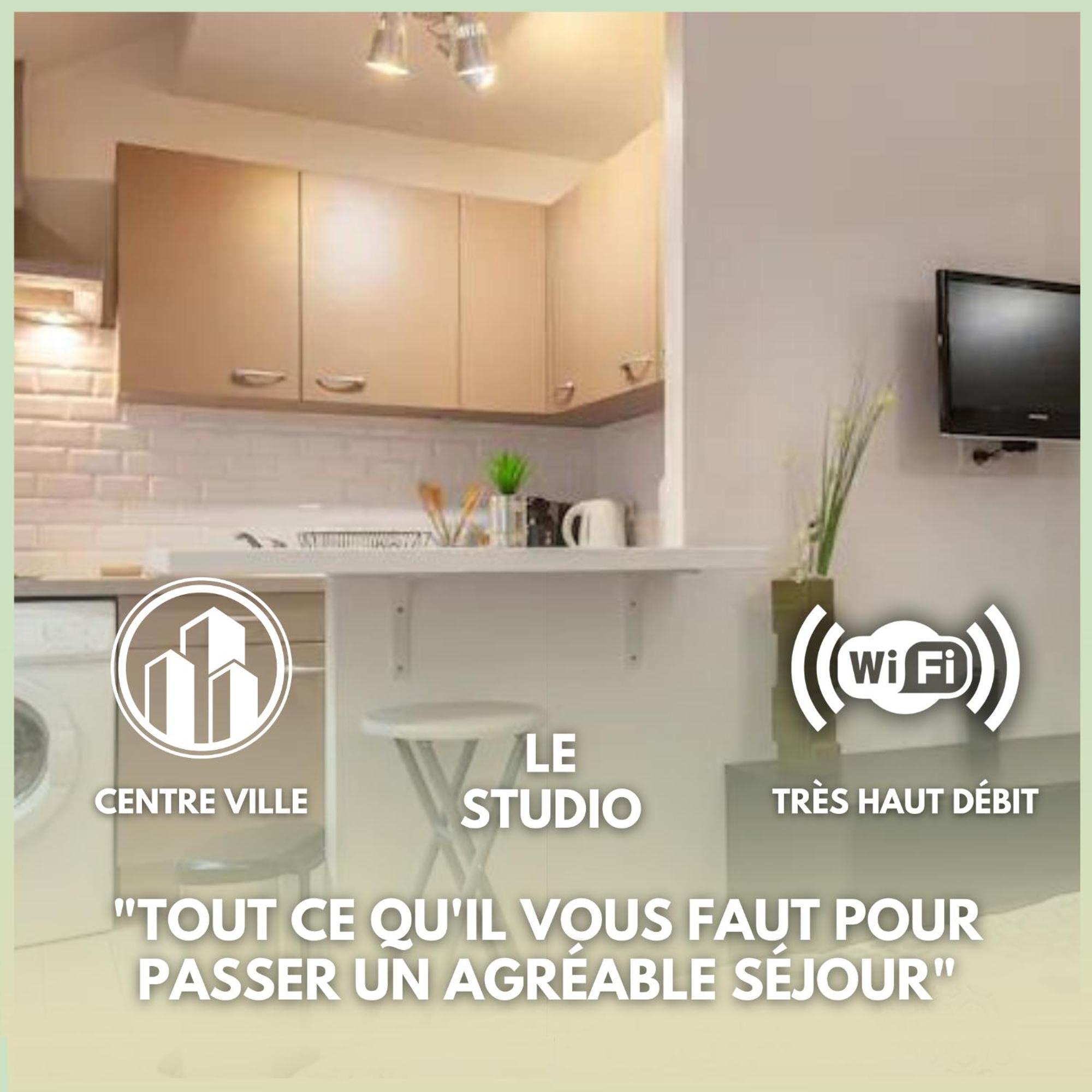 Le Studio - Hyper Centre De Fontainebleau - Proche Insead Экстерьер фото